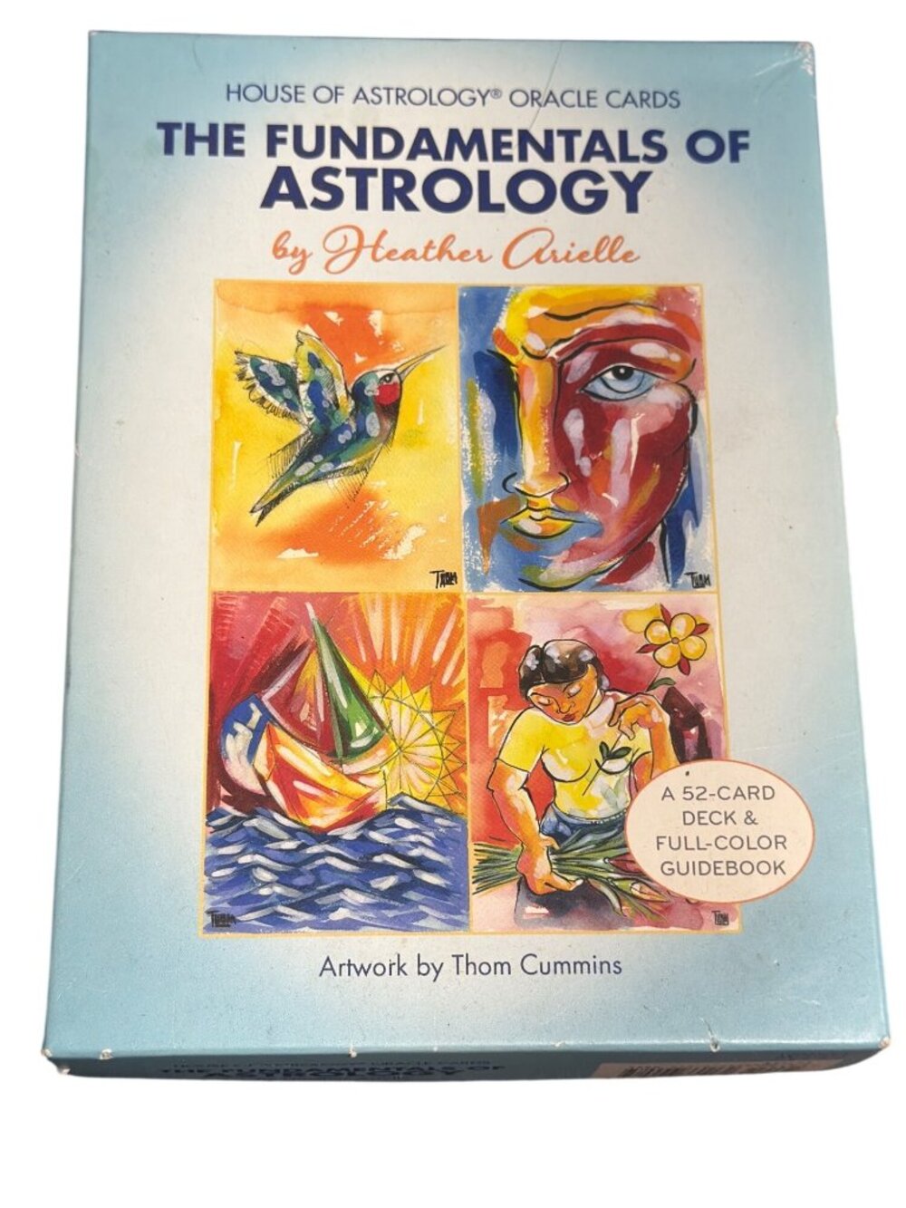 Fundamentals Astrology Oracle Cards Guidebook Heather Arielle 52 Card Deck